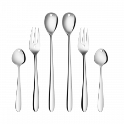 Geschenkset mit Herz 6 tlg. - Love Cutlery