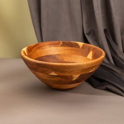 Salat Bowl Akazie ø 25.4 cm - FLOW Wooden