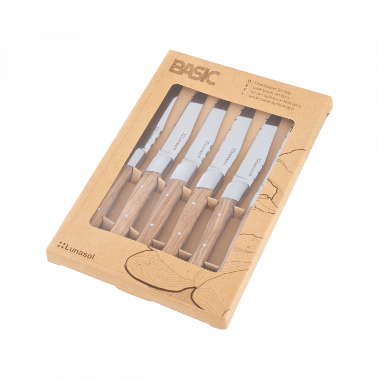 Steakmesser Set 6 tlg. - Basic